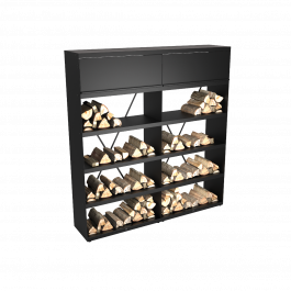 OFYR Wood Storage Black 200